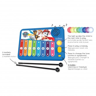 XYLO-FUN - Elektronický xylofon Tlapková patrola