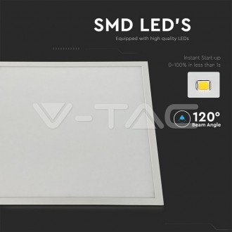 LED panel 40W 600 x 600 mm 4000K včetně ovladače[216671] VT-6340