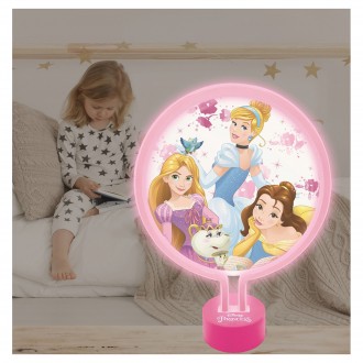 Neonové dekorativní světlo Disney Princesse