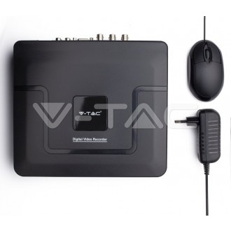V-TAC 4-kanálový-1080N-HD hybridní rekordér bezpečnostní-Sada 5 v 1DVR-4CH-AHD-CVI-TVI-CVBS-2.0MP SKU8476