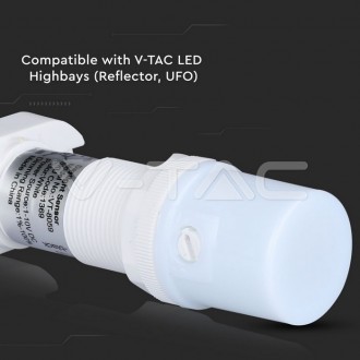 V-TAC Světelní senzor pohybu-bílý-VT-20-SKU1369 SKU1369