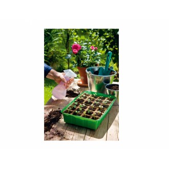 Minipařeniště M PLUS + 24 sadbovačů NATUR 36x22x13cm