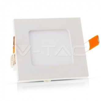 V-TAC LED panel vestavný 18W-1500LM-IP20-VT-1807-čtvercový barevná teplota (К): denní bílá / 4000K VT-1807