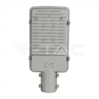 V-TAC LED veřejné osvětlení 30W-4000K-IP65-VT-30ST-šedé tělo- VT-30ST