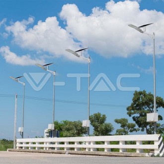 V-TAC Pouliční Solární osvětleni 300W-6400K-IP65V-SKU20341-Bílé tělo VT-ST303