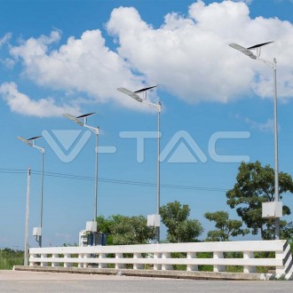 V-TAC Pouliční Solární osvětleni 300W-6400K-IP65V-SKU20341-Bílé tělo VT-ST303