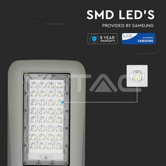 V-TAC LED veřejné osvětlení 50W-5000K-IP65-140lm/W VT-53ST
