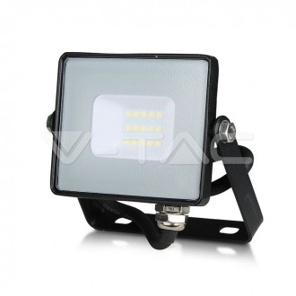 V-TAC LED reflektor 10W-800LM-IP65-VT-10- černý barevná teplota (К): denní bílá / 4000K VT-10