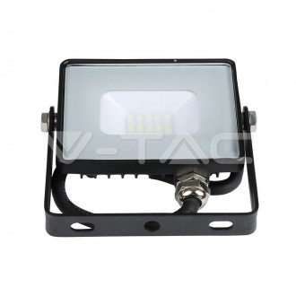 V-TAC LED reflektor 10W-800LM-IP65-VT-10- černý barevná teplota (К): denní bílá / 4000K VT-10