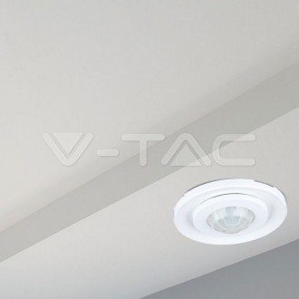 V-TAC Infračervený pohybový senzor-IP20-bílý-VT-8030 VT-8030