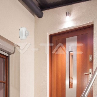 V-TAC Infračervený Pohybový senzor bílý 360°-IP20 SKU4968