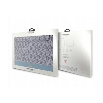 Guess PU G Cube Computer Sleeve 16" Blue