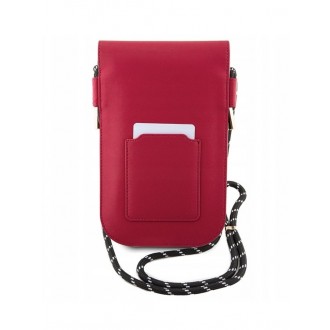 Hello Kitty Leather Daydreaming Phone Bag Pink