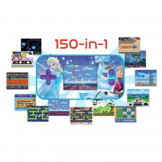 Herní konzole Compact Cyber Arcade Disney Frozen s obrazovkou 2,5" - 150 her