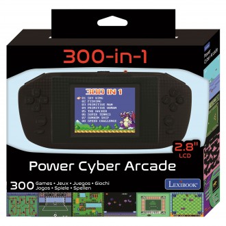 Herní konzole Power Cyber Arcade s obrazovkou 2,8" - 300 her