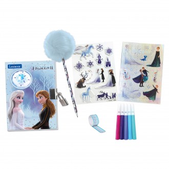 Elektronický svítící tajný deník Disney Frozen II s příslušenstvím