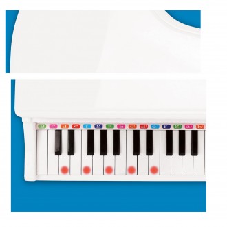 Mini elektronický klavír s mikrofonem