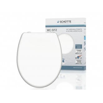 Schütte EASY CLIP bílé | Duroplast, Soft Close