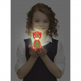 Designové noční světlo LED PJ Masks Owlette 13 cm