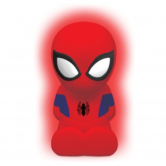 Designové noční světlo LED 3D Spider-Man 13 cm
