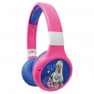 Skládací bezdrátová sluchátka Barbie