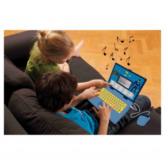 Dvojjazyčný FR-EN vzdělávací notebook Batman