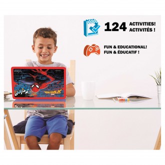Dvojjazyčný FR-EN vzdělávací notebook Spider-Man