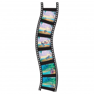 Baterka s projektorem Disney Stitch