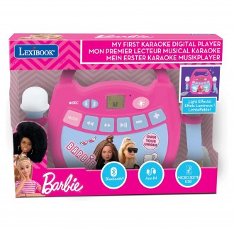 Karaoke digitální přehrávač svítící Barbie