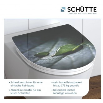 Schütte RAINDROP | Duroplast HG, Soft Close