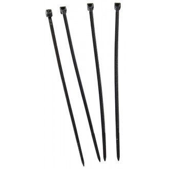 Páska vázací 400x4,8 mm - černá (50 ks)