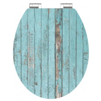 Schütte BLUE WOOD | MDF HG, Soft Close