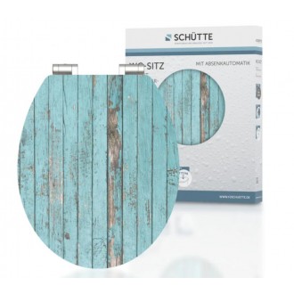 Schütte BLUE WOOD | MDF HG, Soft Close