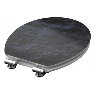 Schütte BLACK STONE | MDF HG, Soft Close