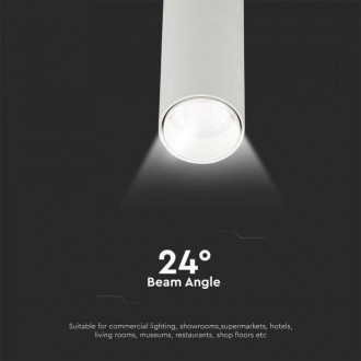 V-TAC LED kolejnicové TRACK svítidlo 15W-1500 lm-bílé-VT-415 Barevná teplota (К): Teplá bílá 3000K VT-415