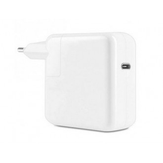 DeTech Napájecí adaptér pro notebooky USB-C 61W - EU zástrčka + kabel