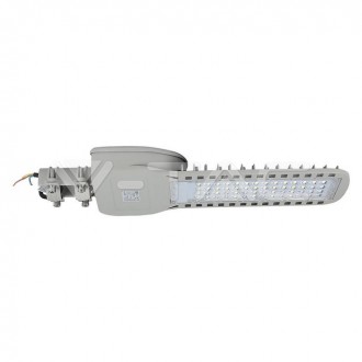 V-TAC LED pouliční světlo SAMSUNG Chip 100W Slim 6500K 135 lm/W-Šedé 21961