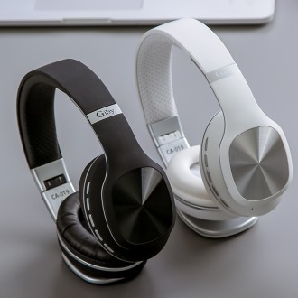 DeTech Gjby CA-019 Bluetooth Sluchátka, bílá