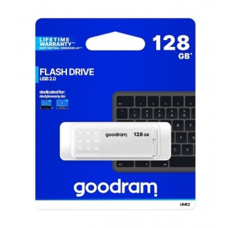 GOODRAM UME2 WHITE USB 2.0 128GB