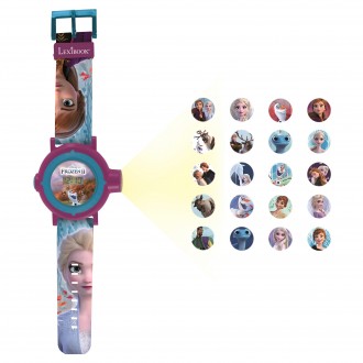 Digitální promítací hodinky Disney Frozen s 20 obrázky
