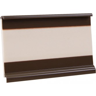 Lišta PSL 58 F 9309 mocca hnědá 2,5m