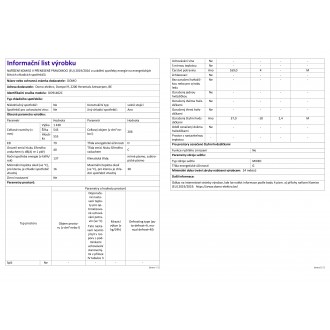 Lednice kombinovaná s mrazákem nahoře - DOMO DO91402C