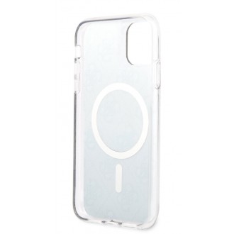 Guess IML 4G MagSafe Zadní Kryt pro iPhone 11 Black