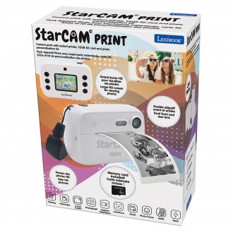 Dětský instantní fotoaparát StarCAM s tiskárnou