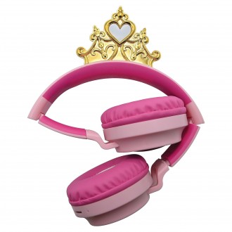 Svítící bezdrátová sluchátka Disney Princezny