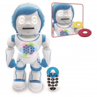 Mluvící robot Powerman Kid (francouzsko-anglicky)