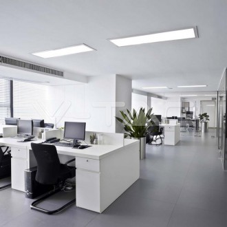 V-TAC LED PANEL 36W 120x30cm IP20 VT-12030 obdélníkový bílí Barevná teplota (К): Denní bílá 4000K VT-12030