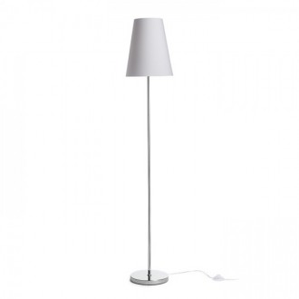 NYC/CONNY 25 stojanová  Polycotton bílá/chrom 230V LED E27 15W
