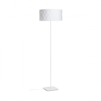 CORTINA/JAKARANDA stojanová bílá/bílá textil/kov 230V LED E27 15W