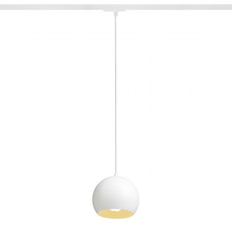AGNETA pro jednookr. lištu závěsná bílá  230V LED E27 11W